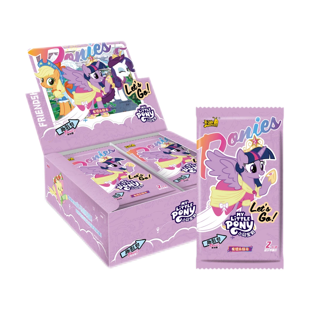 【平拆/玩法】小马宝莉趣影包第四弹正版收藏卡牌盲盒