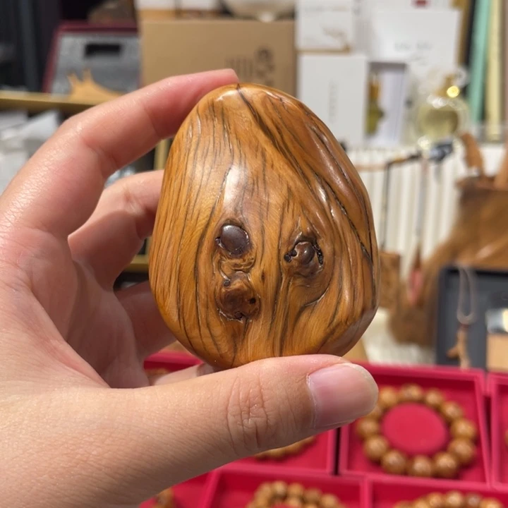 崖柏手把件太行崖柏