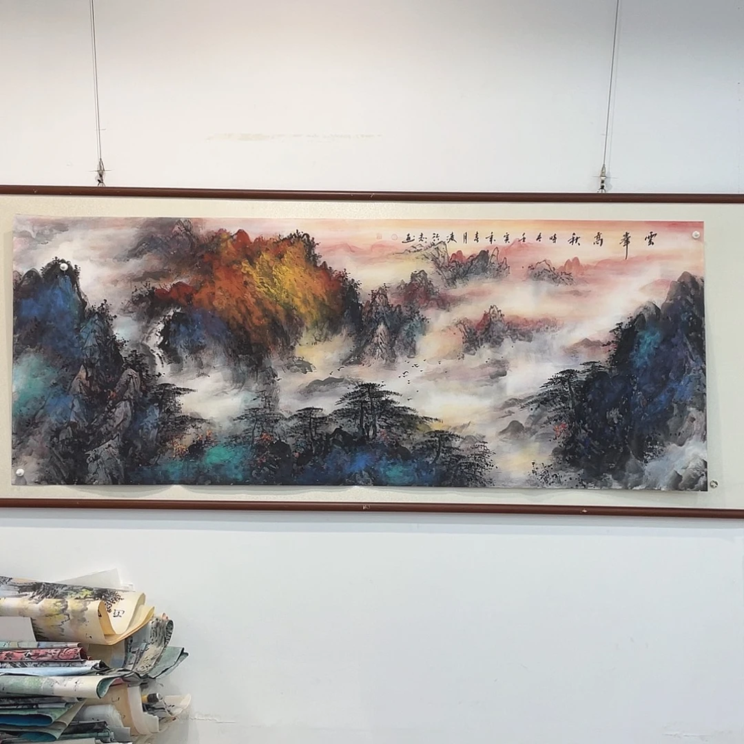 国画凌行志老师手绘国画精品