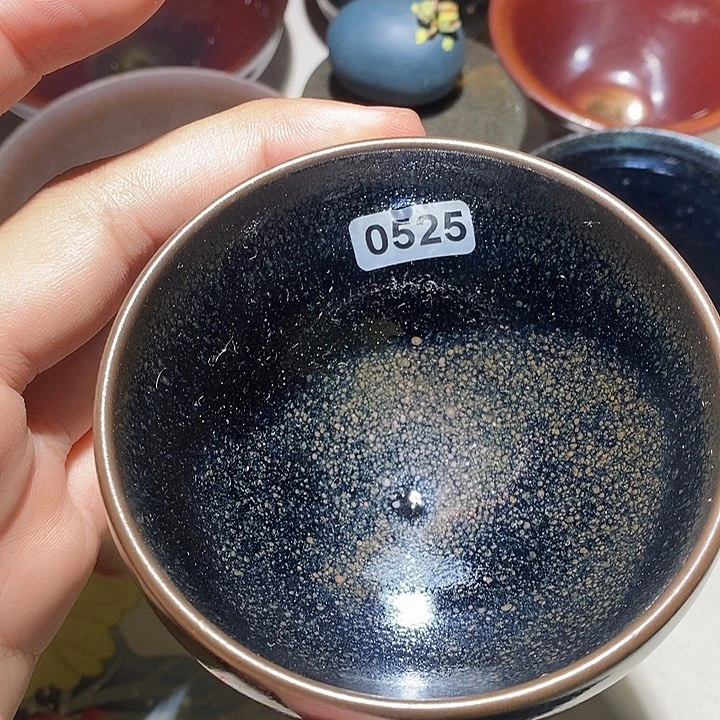 茶盏建阳建盏，龙窑柴烧