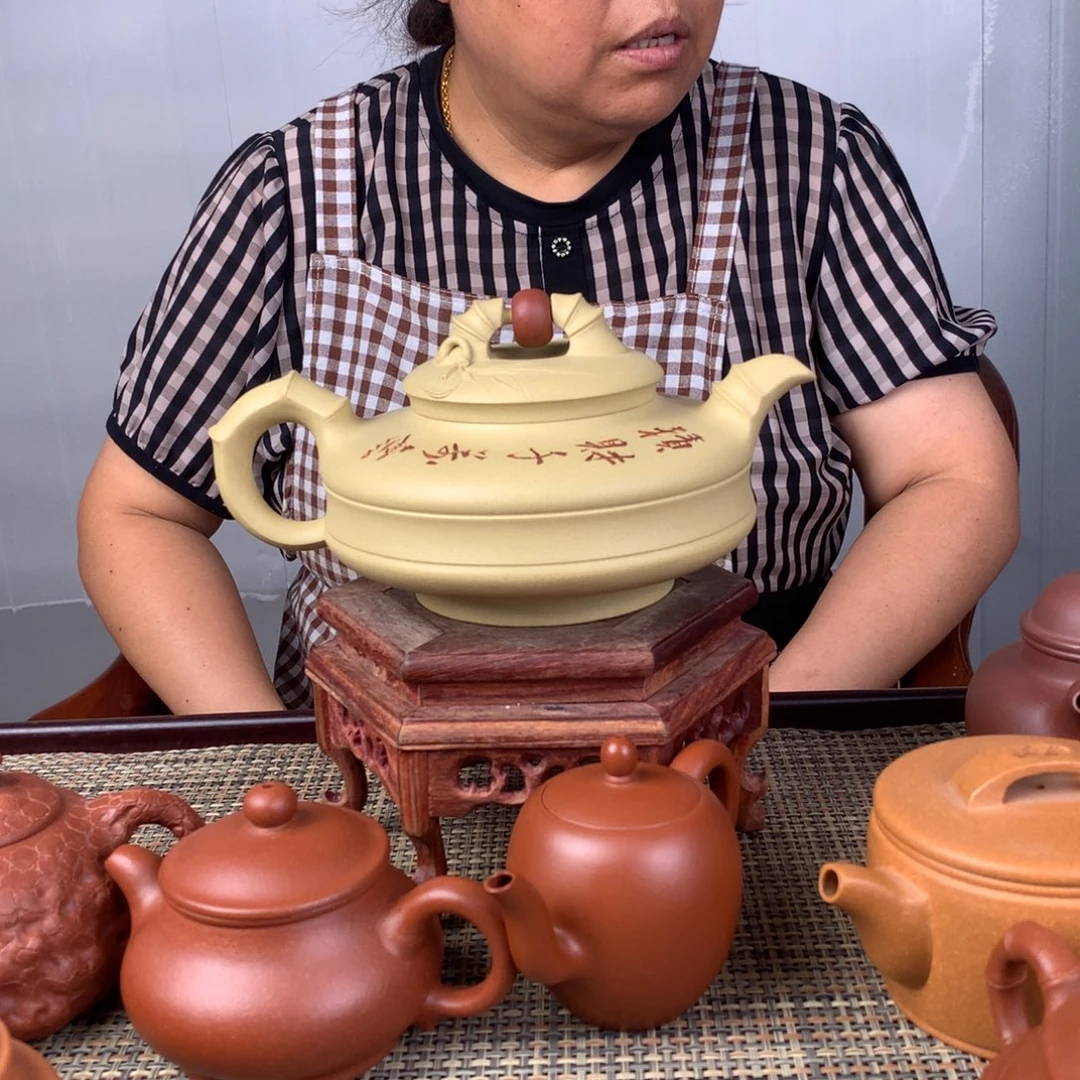 车***夫茶壶紫砂宜兴紫砂壶茶壶原矿紫砂壶