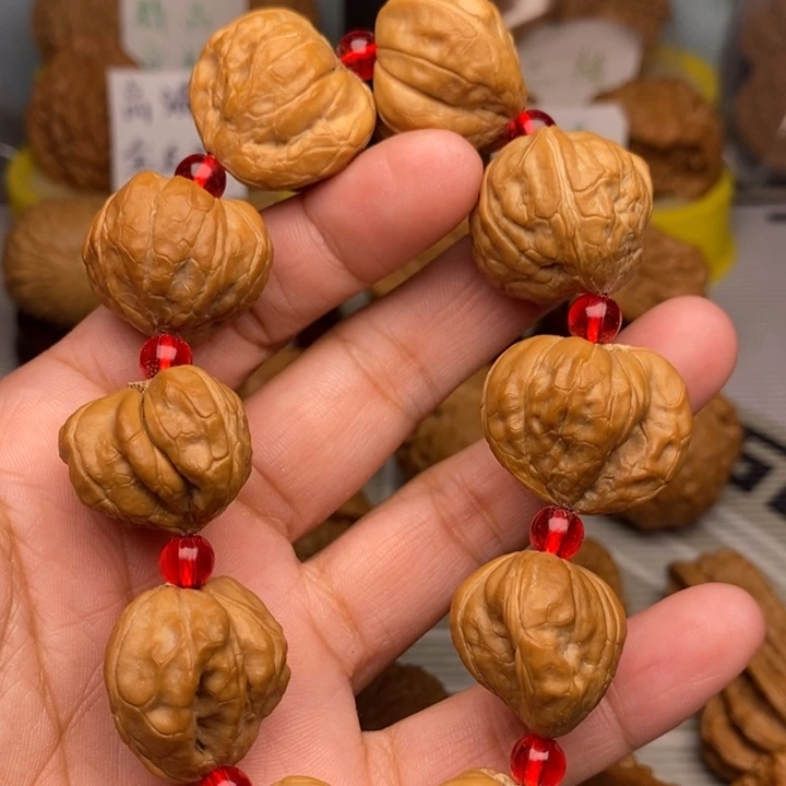 吊坠文玩核桃哎**！南瓜串