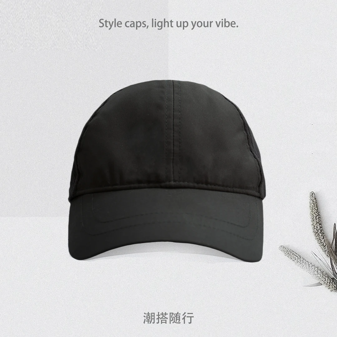 新款夏季简约款防晒帽02301遮阳轻便时尚透气舒适可调节