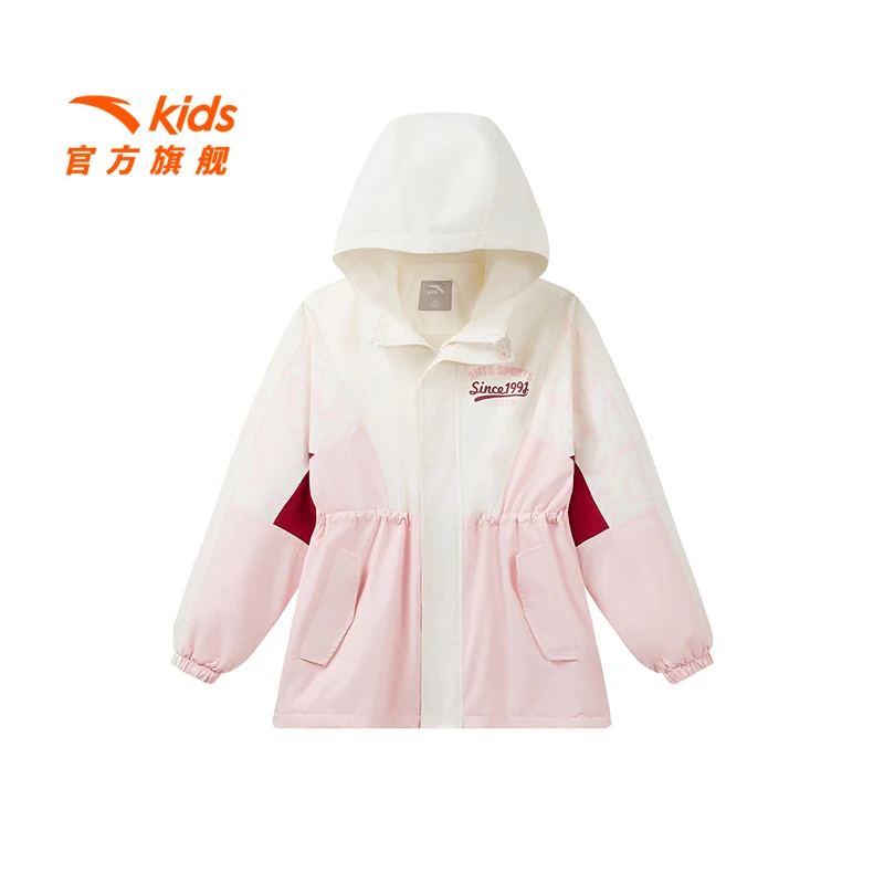 【保暖童装】安踏儿童2026年新款时尚保暖女大童丝光绒户外运动