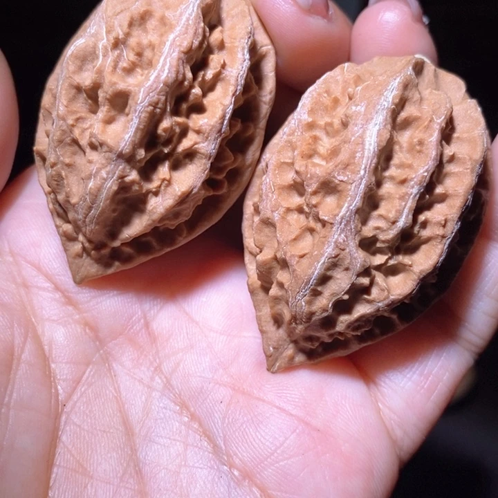 文玩核桃把件东北野生楸子小美08