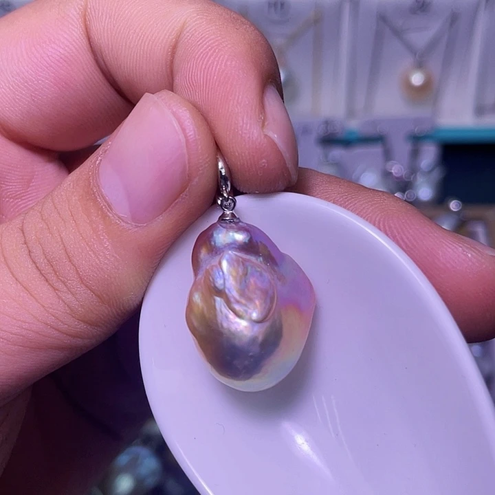颈饰淡水珍珠合金64