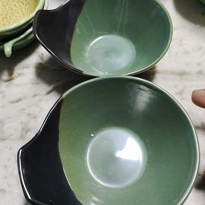 瓷片五厂，七厂各种摆件，瓷片，均有瑕疵！