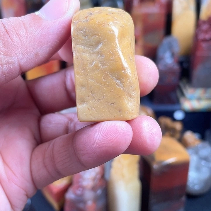 印石寿山石牛蛋田