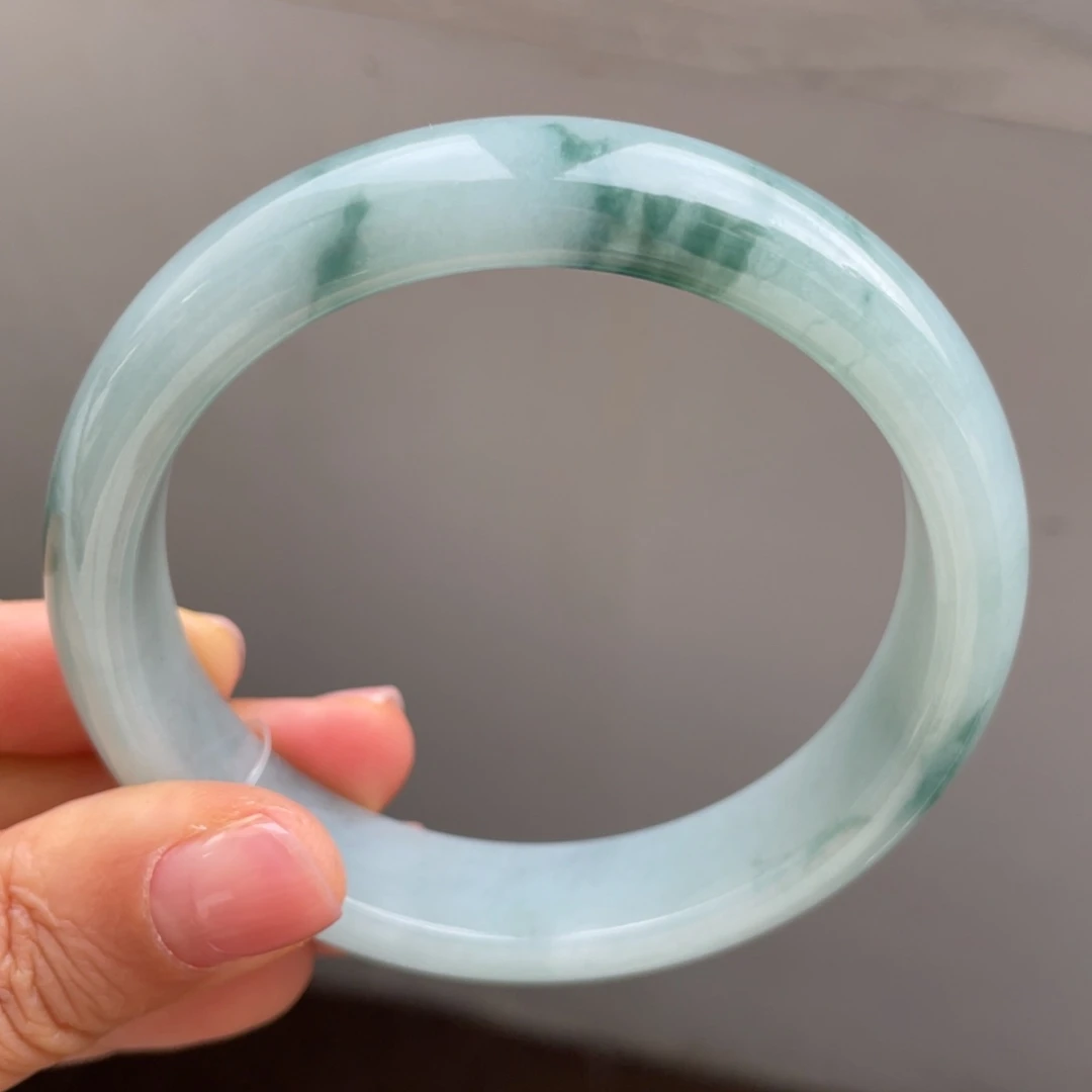 翡翠未镶嵌手镯翡翠手镯59