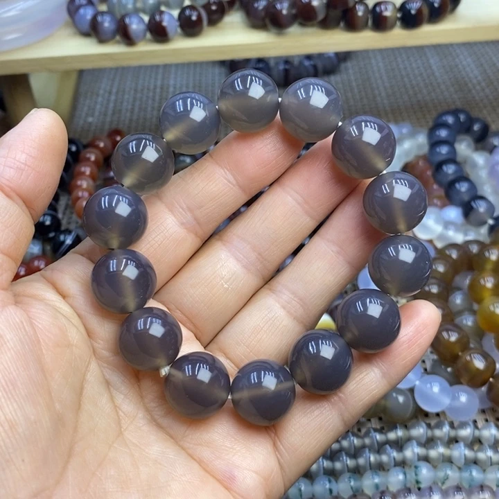玛瑙/玉髓未镶嵌手链