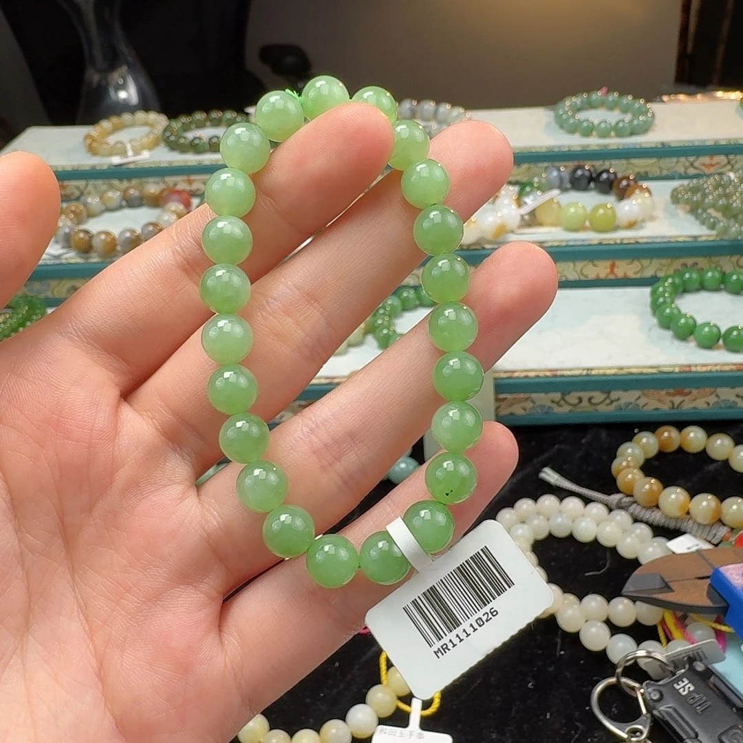 和田玉手串未镶嵌