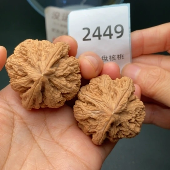 文玩核桃把件44大粗筋2449