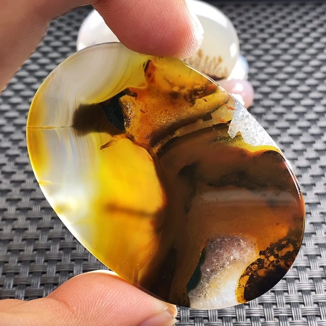 玛瑙/玉髓未镶嵌吊坠(不含链)28