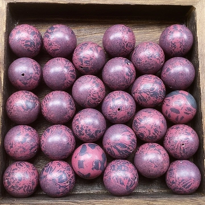 苏合紫星1.8天然合香珠90克打底微瑕