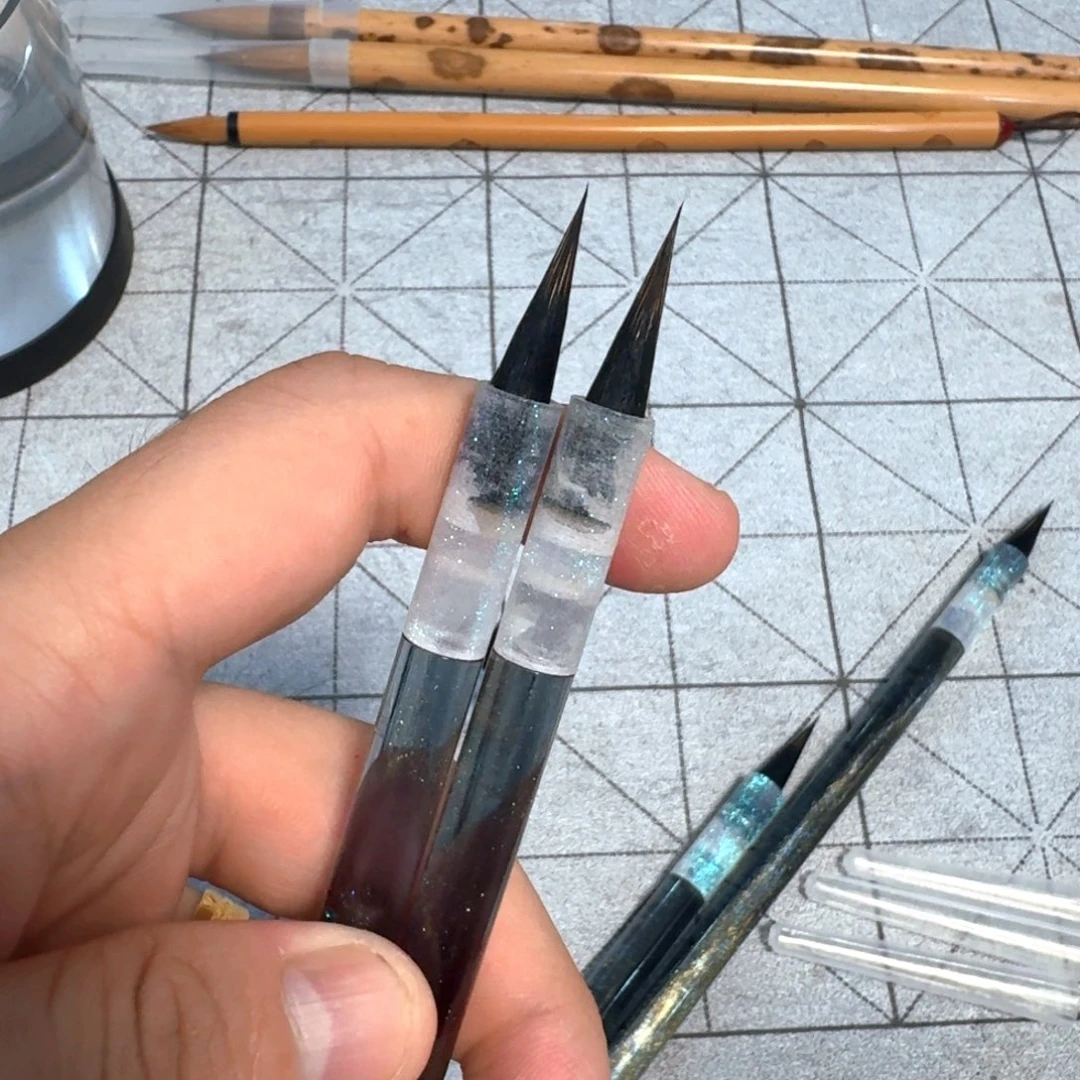 十二紫毫两支出锋1.9cm