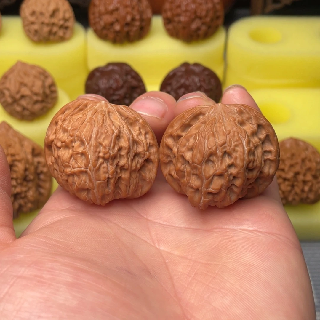 把件文玩核桃39全品蝴蝶磨编号803