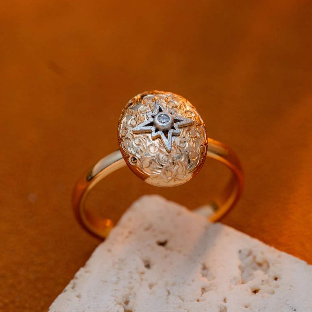 925银戒指 【奢小姐珠宝】银版小钱包戒指-WH110