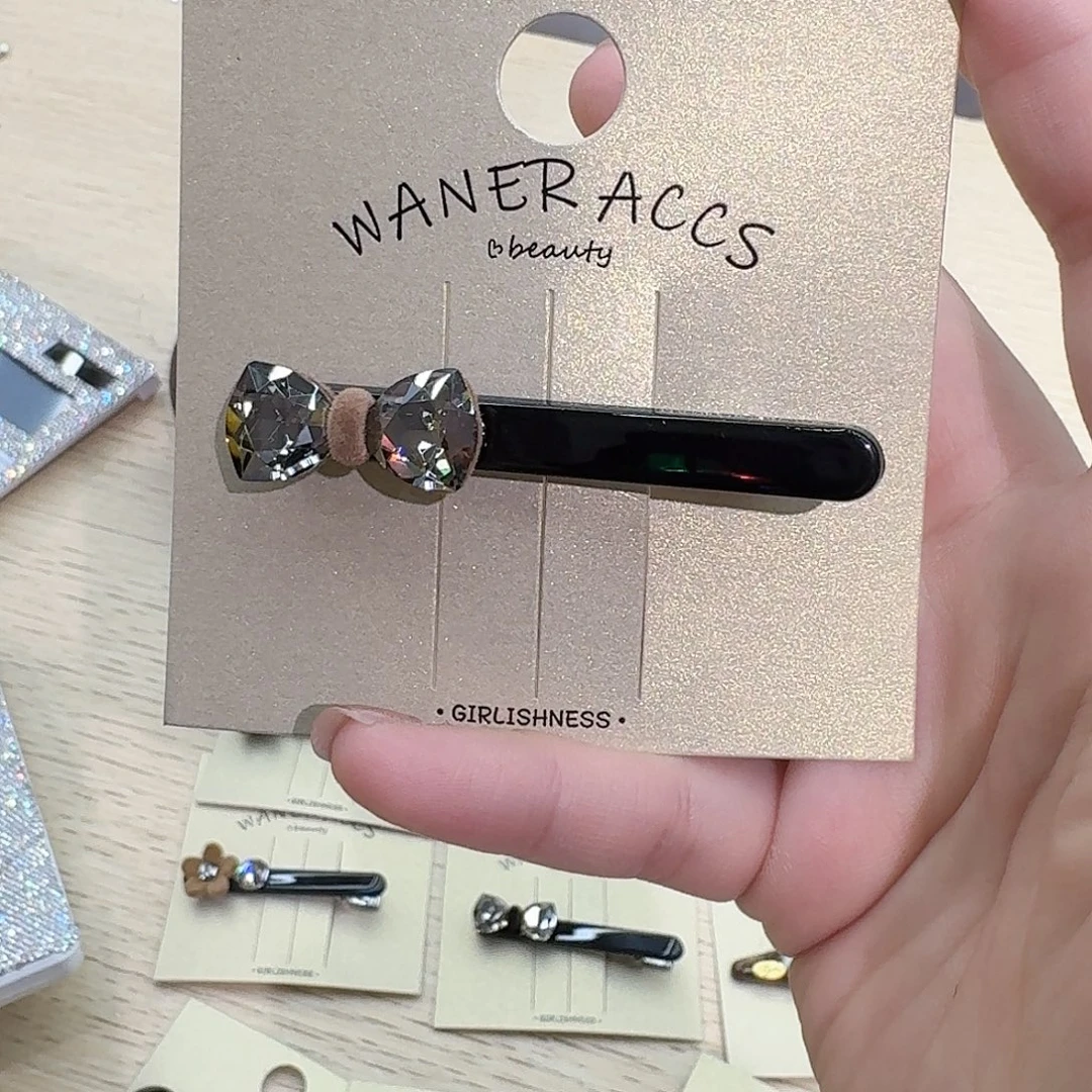 非金属蝴蝶结钻钻鸭夹