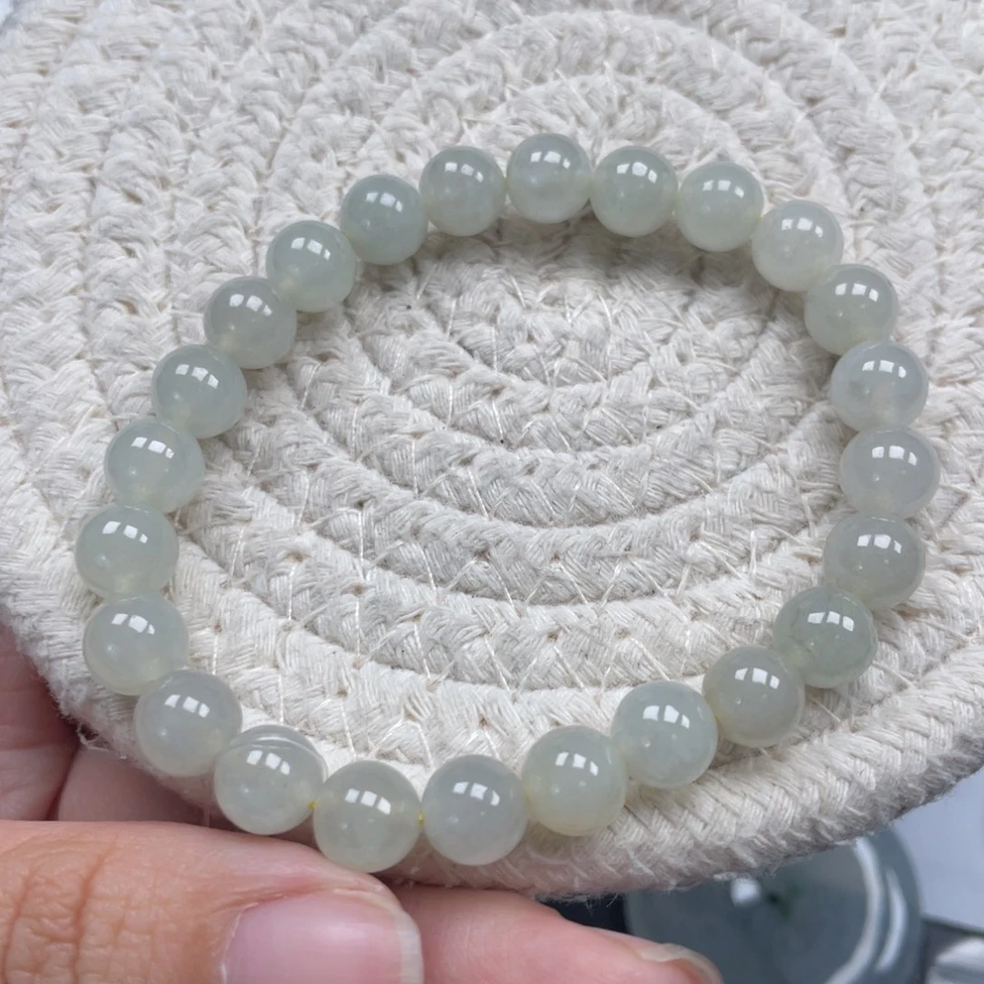 翡翠未镶嵌手链天然A货缅甸翡翠7.5