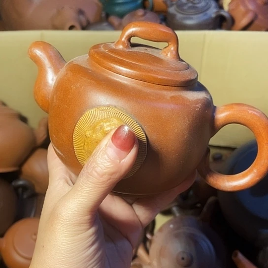 全手工制作宜兴紫砂壶