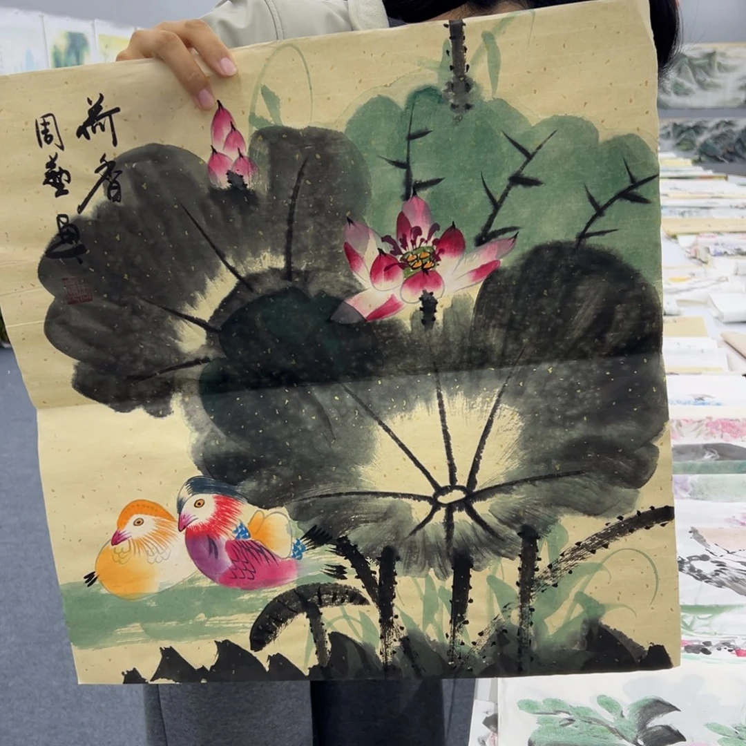 国画国画作品欣赏一下