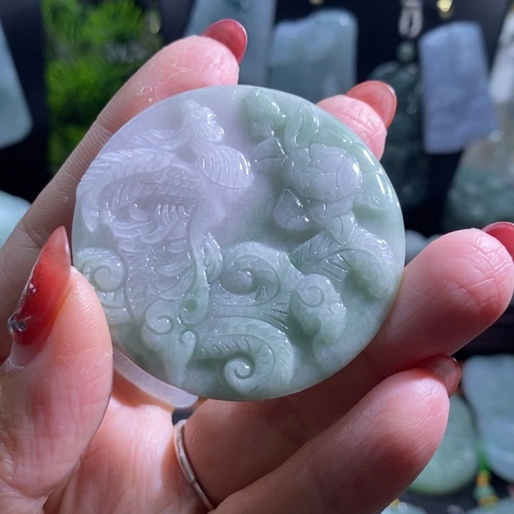 【闪购商品】颈饰未镶嵌翡翠凤凰