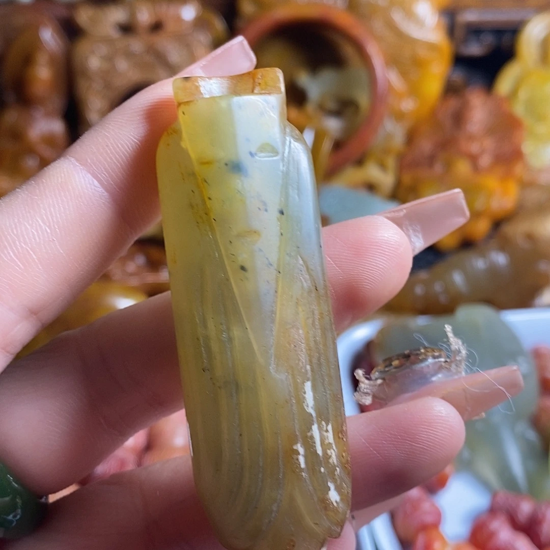 岫岩老玉（透闪石质玉）未镶嵌挂件