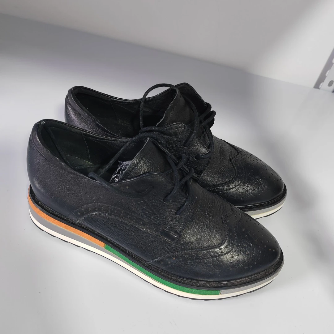 时尚秋冬款鞋子，棉，休闲，皮鞋男士，舒适百搭黑色真皮平底低帮