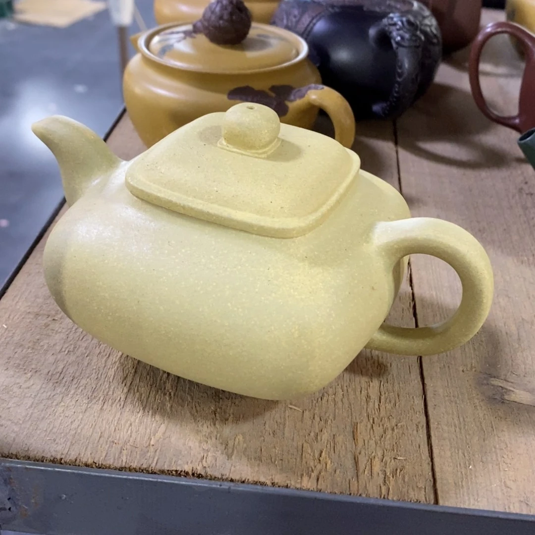 茶壶紫泥原矿手工128