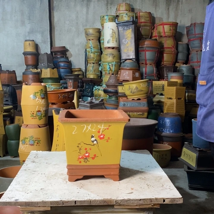 紫砂花盆紫砂艺术