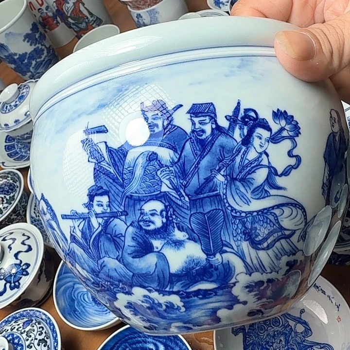 手绘八仙过海福利款