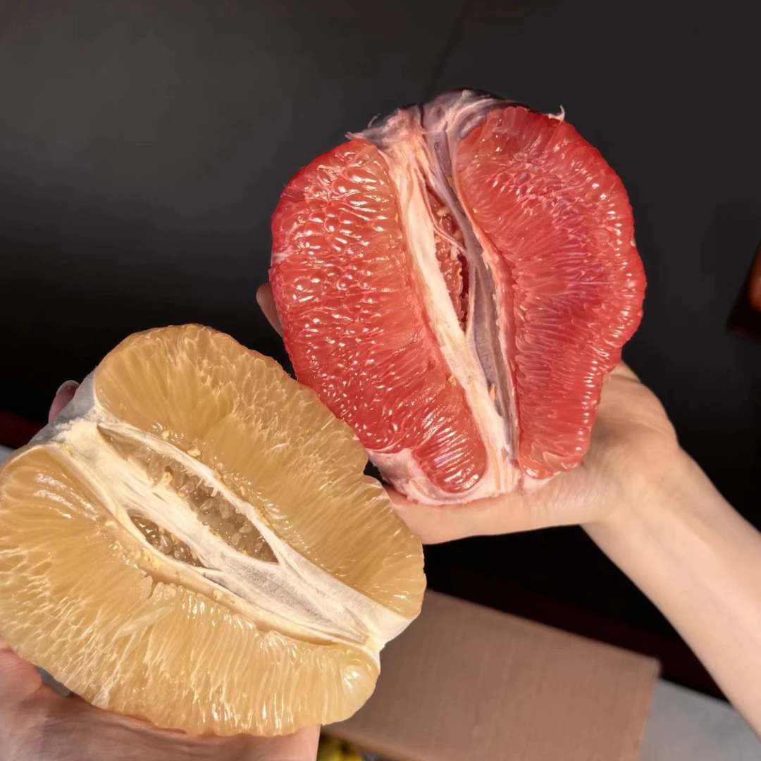 【平和老树蜜柚一红一白】现摘现发正宗平和蜜柚皮薄肉厚超级甜