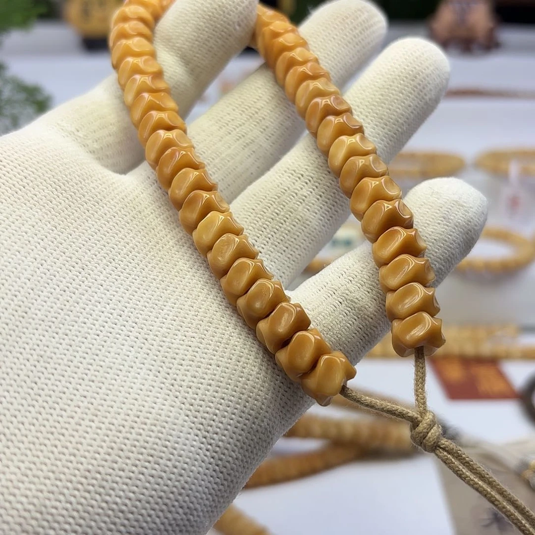 菩提根/象牙果把件烁龙脊菩提雕刻龙骨大卡10.5左右3条