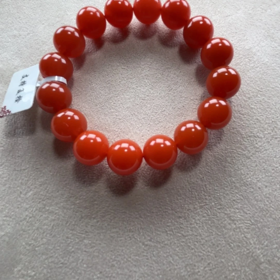 南红玛瑙13➕手串未镶嵌哈*弓
