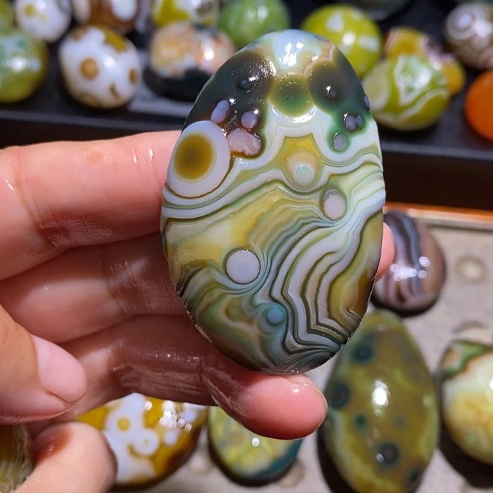 未镶嵌玛瑙/玉髓珠宝半成品悦*
