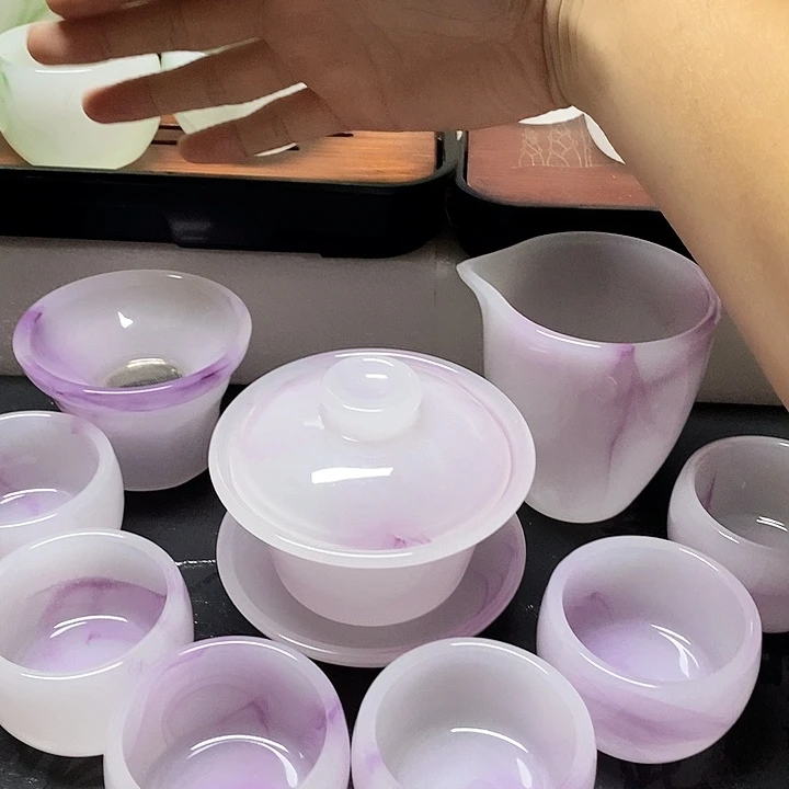 高品质琉璃茶具按图片发