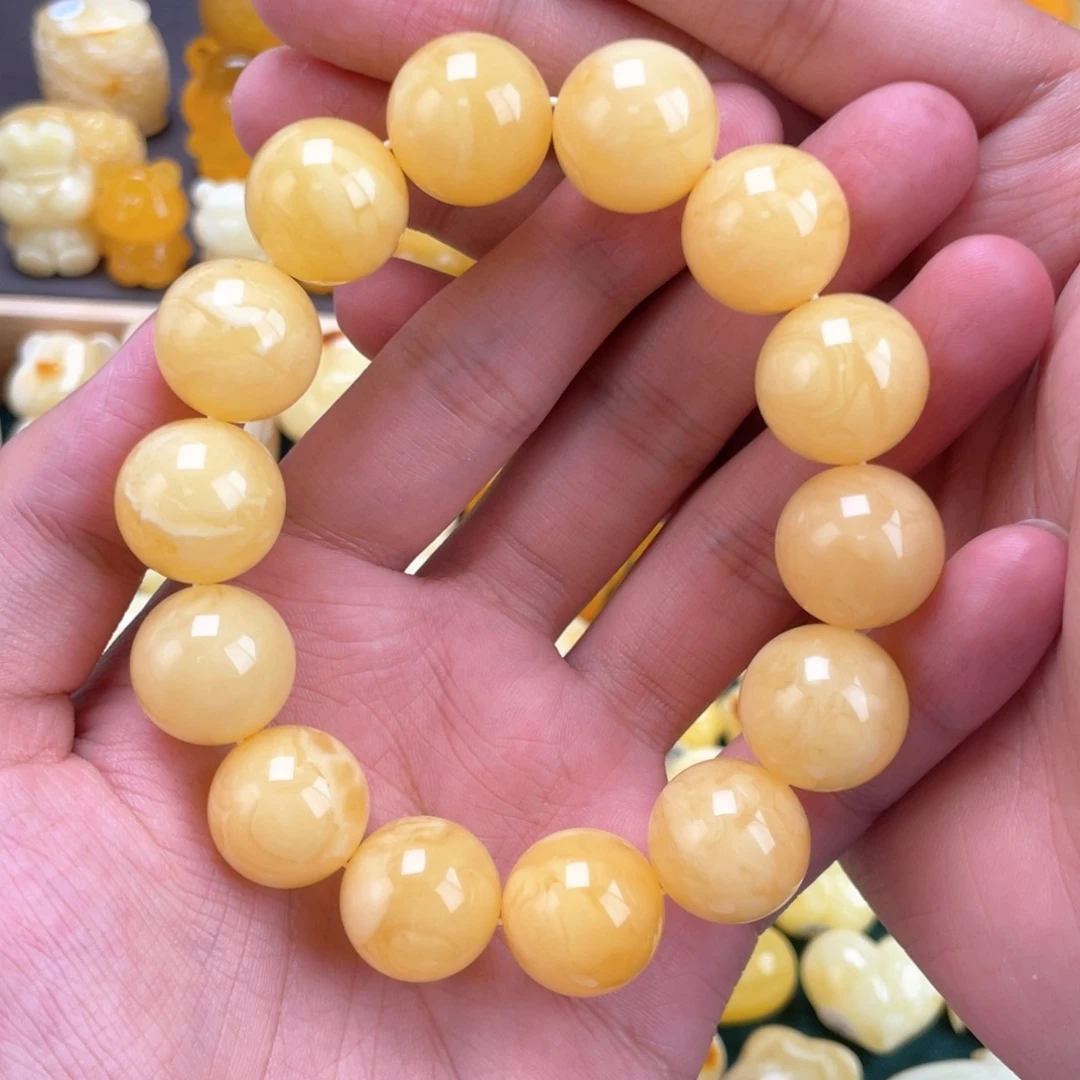 琥珀未镶嵌裸石蜜蜡