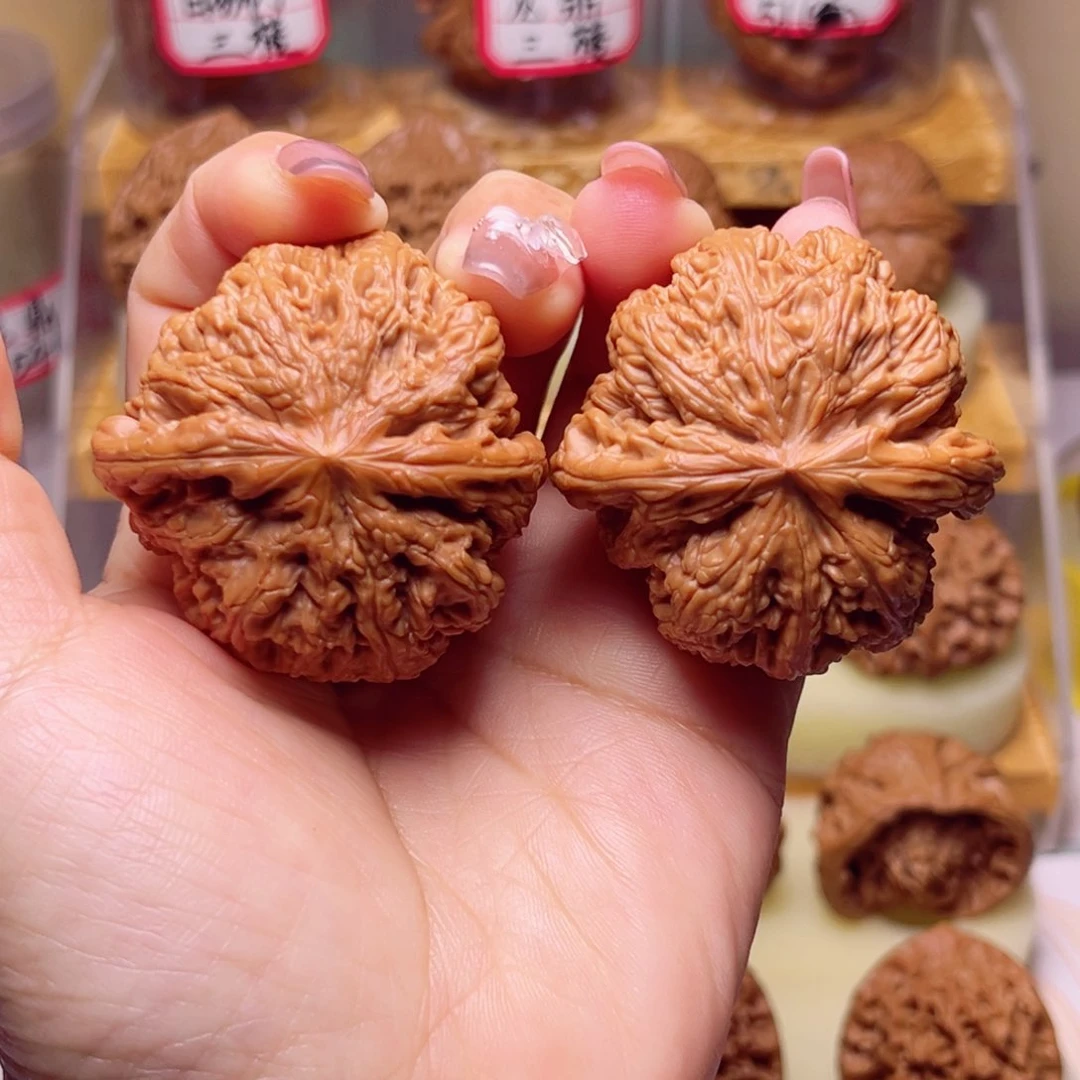 文玩核桃吊坠46➕平谷球筋