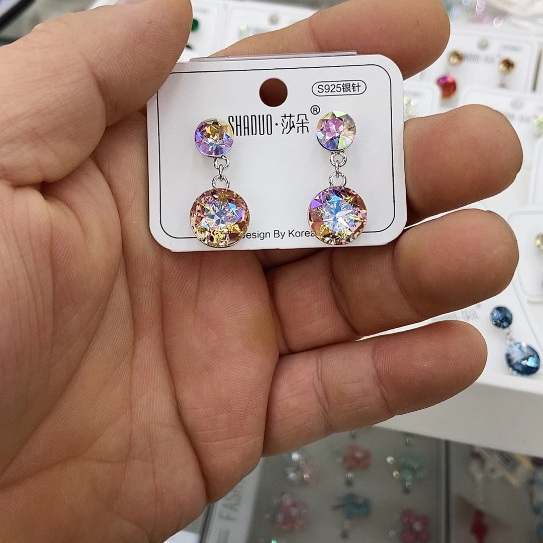 锆石纯铜合金耳钉