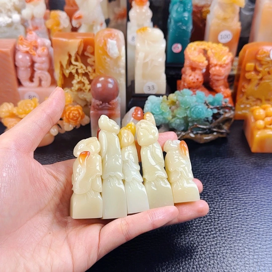 【闪购商品】寿山石印石阿*娜寿山石印章