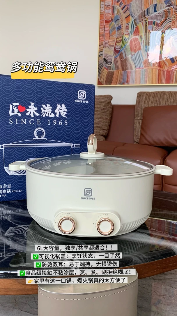 【品牌尾货】多功能鸳鸯锅