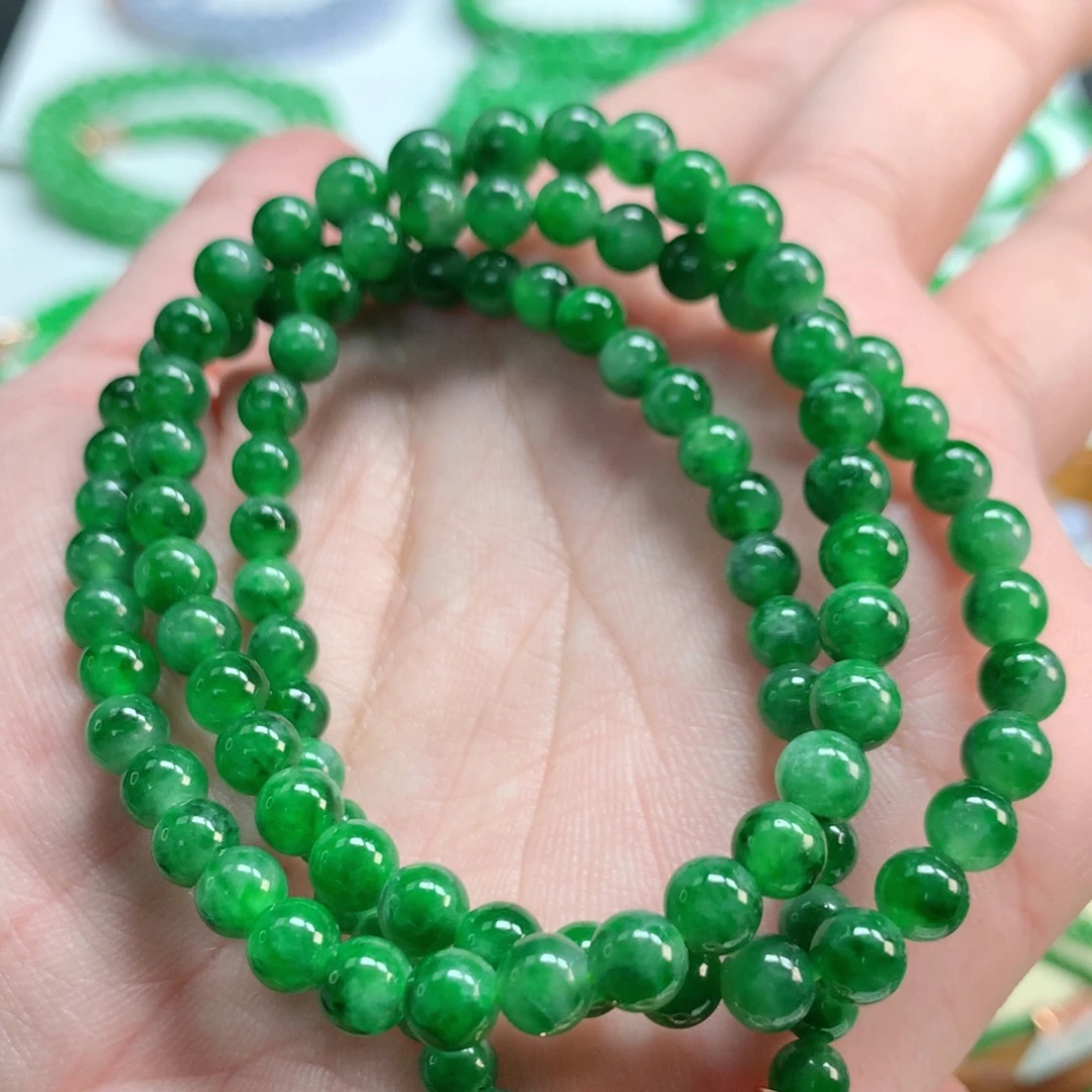 翡翠未镶嵌手链翡翠