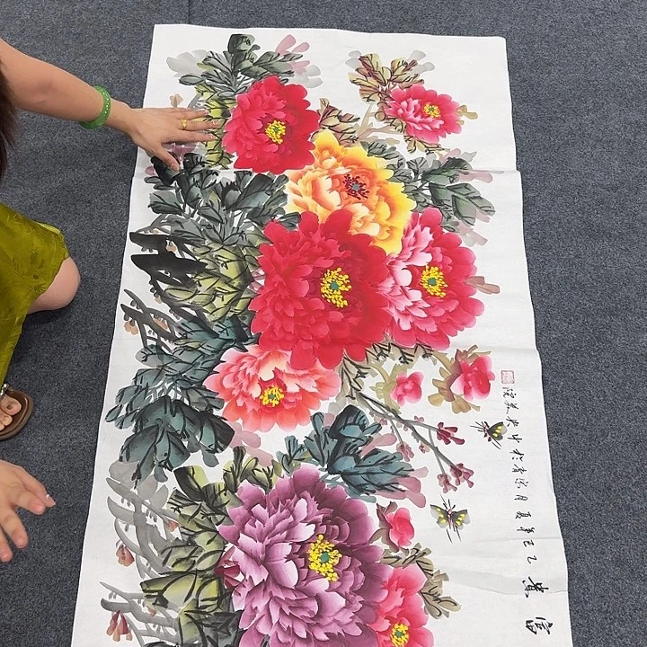 装饰画年画非常精美的一副作品