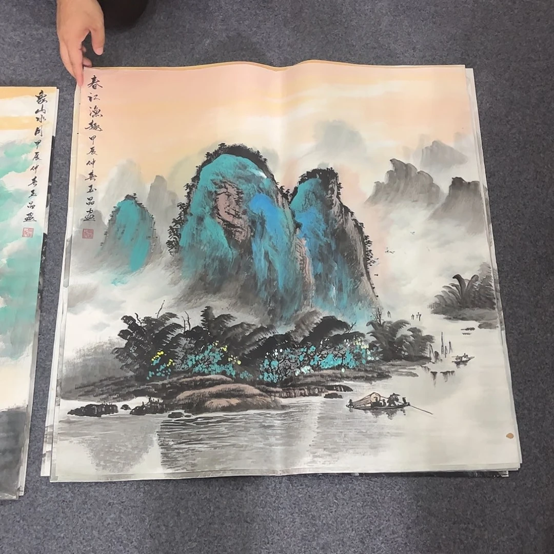 国画TD精品国画作品单幅任发