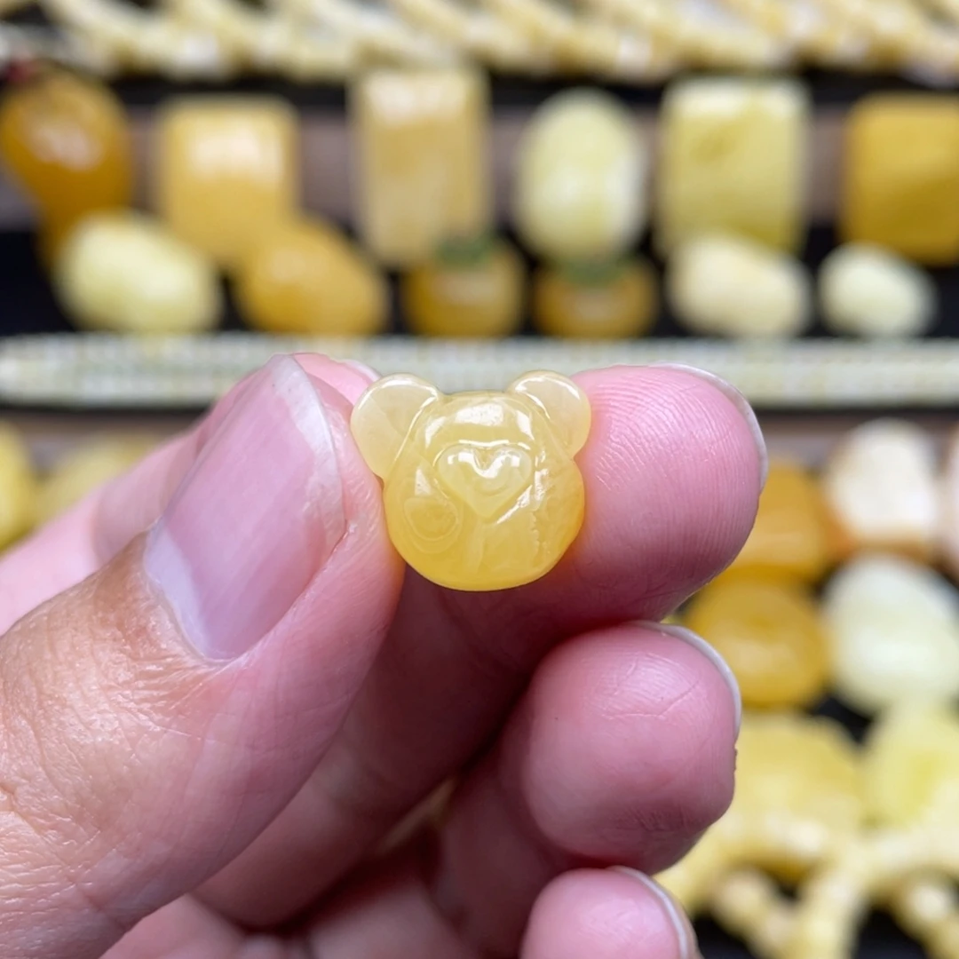 琥珀未镶嵌裸石琥珀蜜蜡