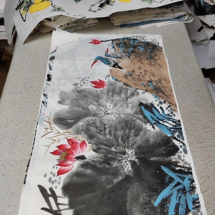 口***-国画国画花鸟花鸟国画