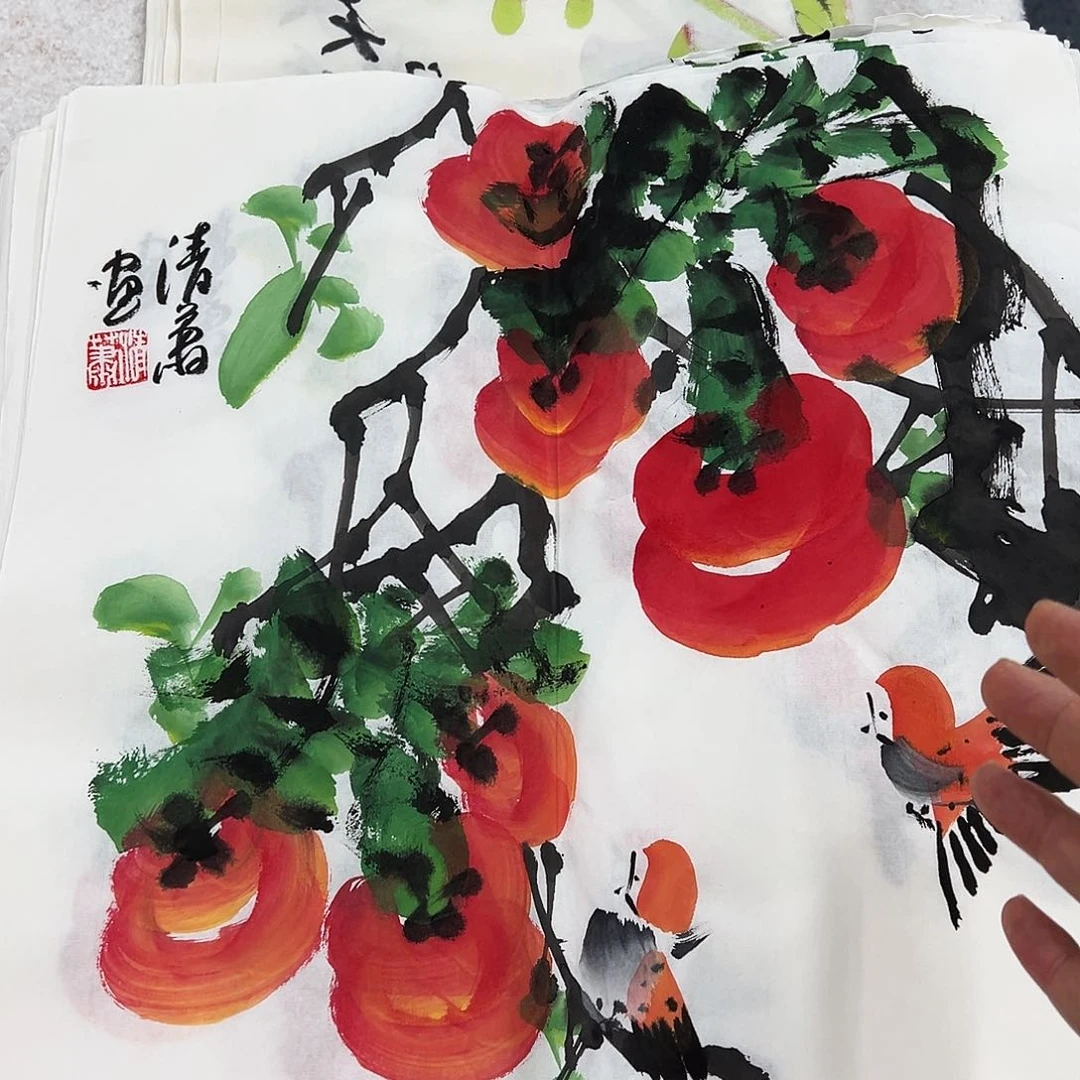 国画纯手绘作品欣赏图