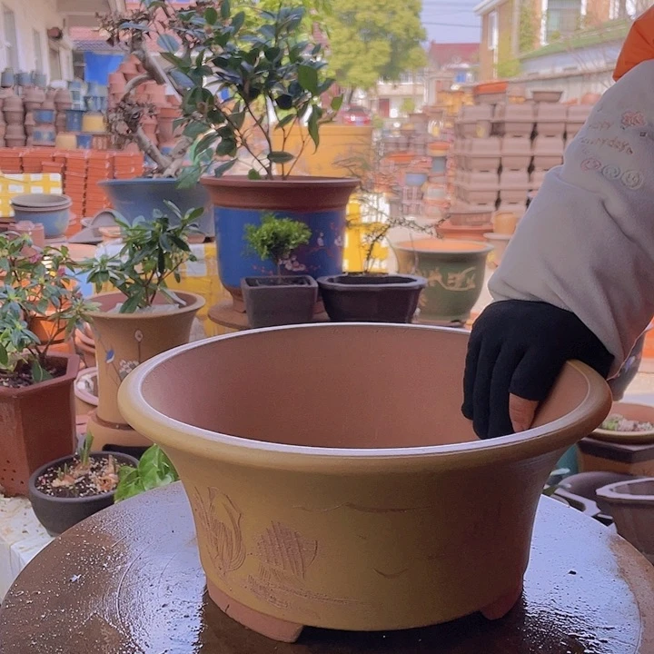 紫砂宜兴紫砂黄票口33