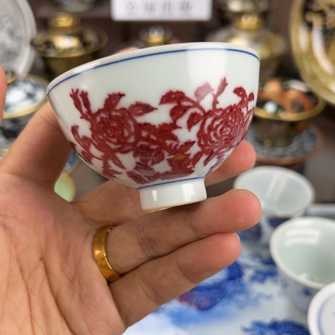 小***人景德镇手工手绘茶具