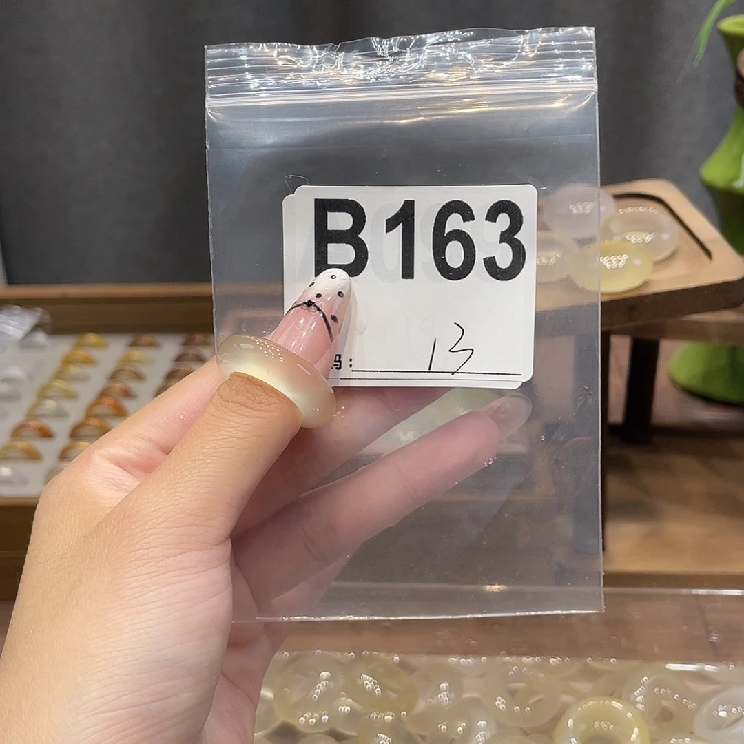 玛瑙/玉髓未镶嵌戒指163